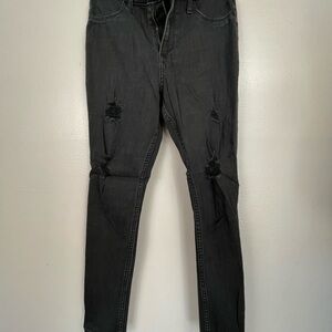 Hollister Black Curvy High Rise Jeans